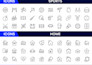 create unique vector icon designs for websites, apps